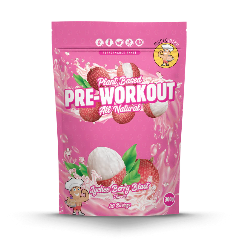 Plant Based Pre-workout by Macro Mike