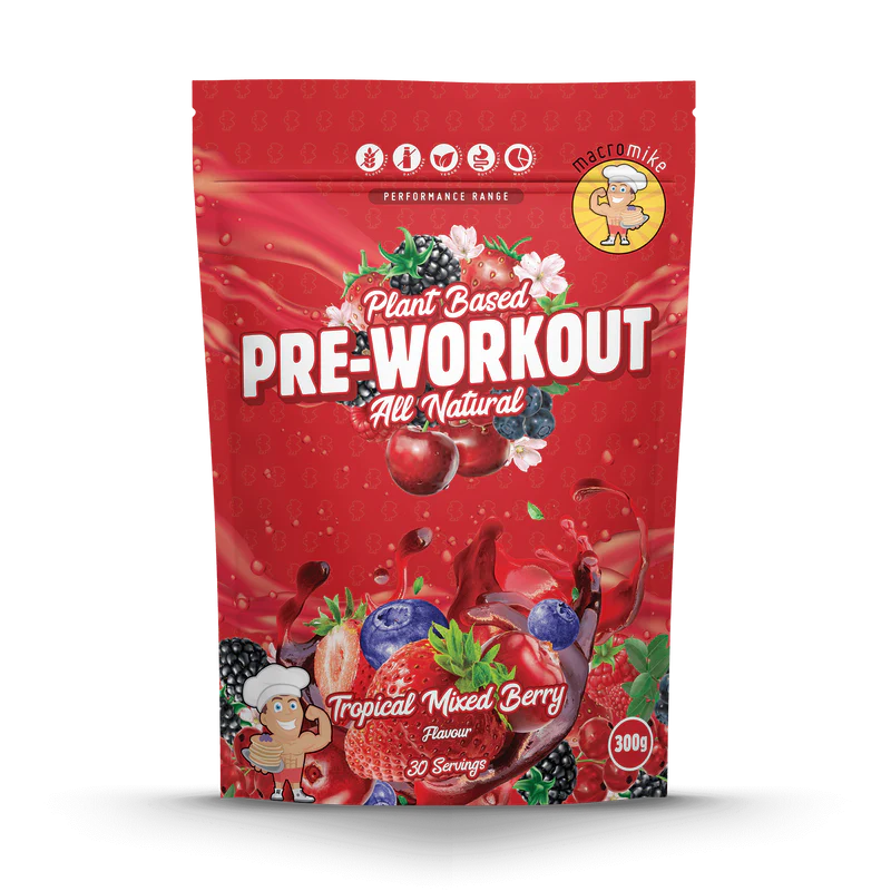 Plant Based Pre-workout by Macro Mike