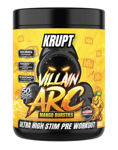 Villan Arc Pre-workout by Krupt Supps