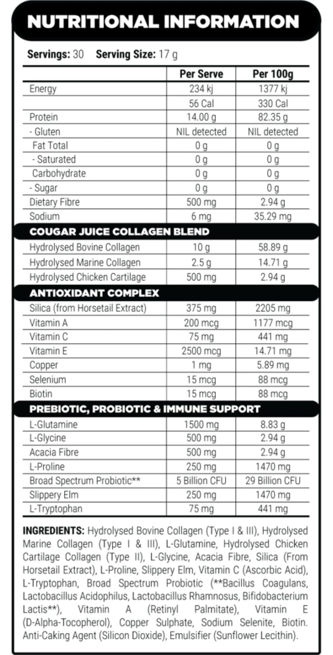 Cougar Juice