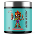 Container of MOLOTOV supplement with cartoon character on a white background