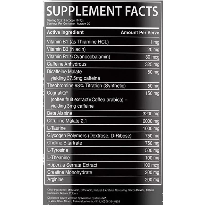 InHuman Pre-Workout