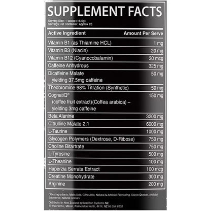 InHuman Pre-Workout