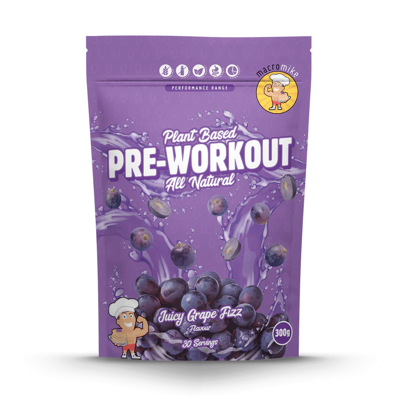 Plant Based Pre-workout by Macro Mike