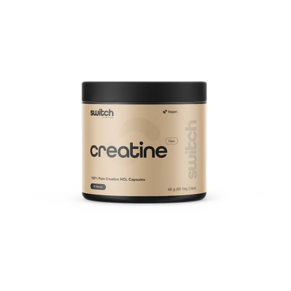 Switch Nutrition Creatine 100% Pure HCL 90 Capsules