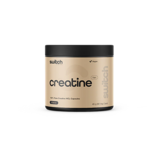 Switch Nutrition Creatine 100% Pure HCL 90 Capsules