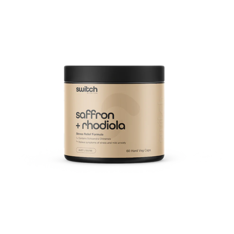 Saffron + Rhodiola Caps by Switch