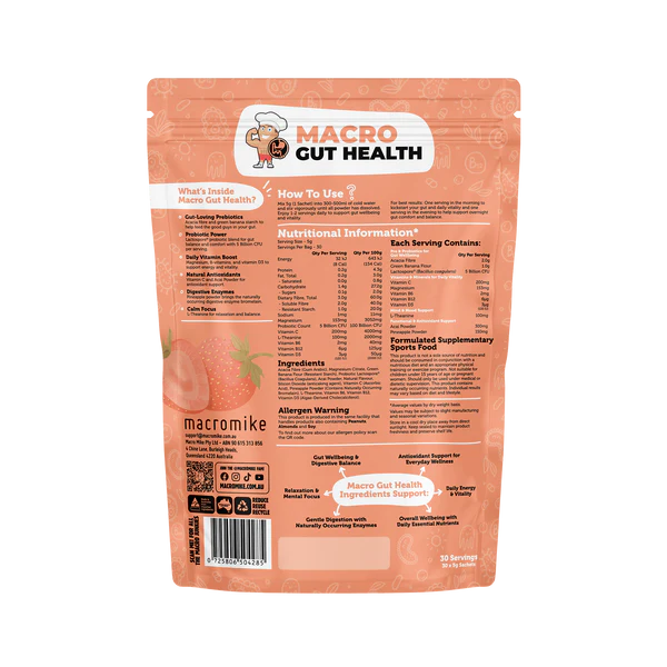 Macro Gut Health (150g Bag) by Macro Mike