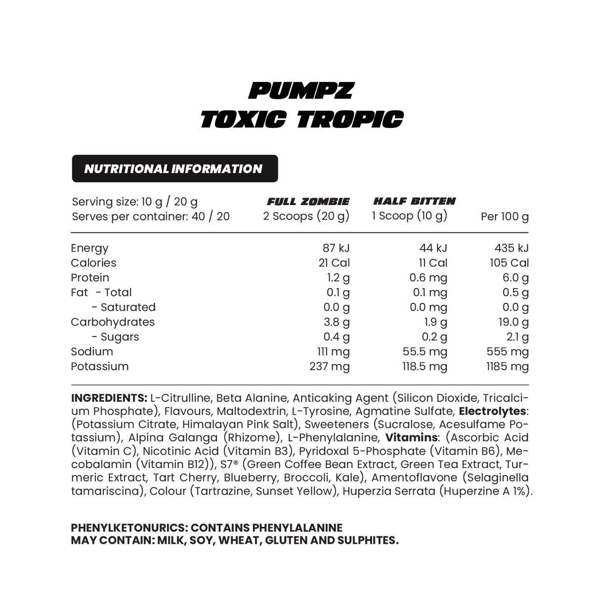 Pumpz by Zombie Labs