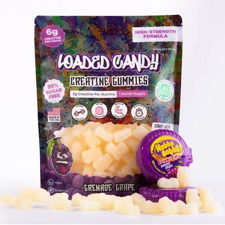 Loaded Candy Gummies Creatine