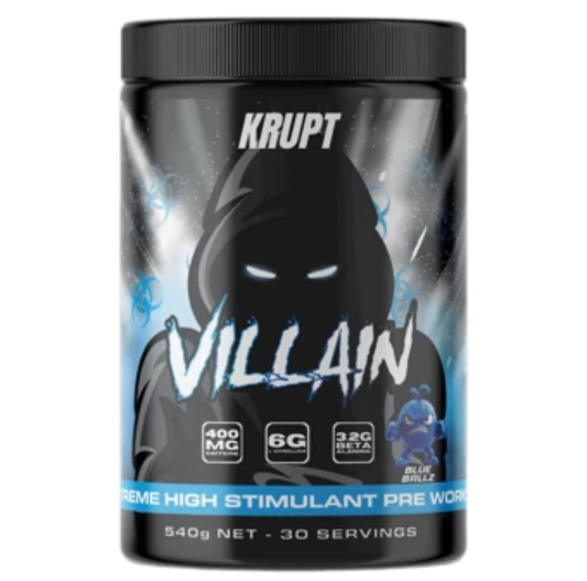 Villan Pre-workout by Krupt Supps