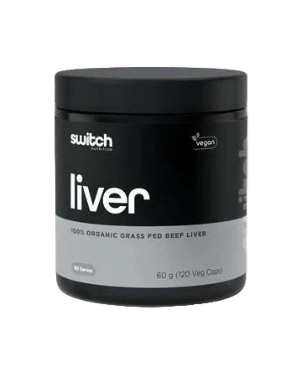 Switch Nutrition Organic Beef Liver Capsules
