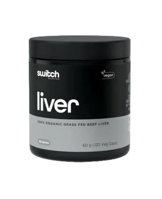 Switch Nutrition Organic Beef Liver Capsules